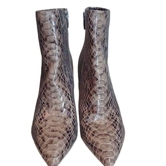 Marc Fisher Snakeskin Boots 8.5M - Picture 5 of 9